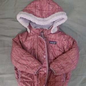 Patagonian 3T reversible puff ball jacket